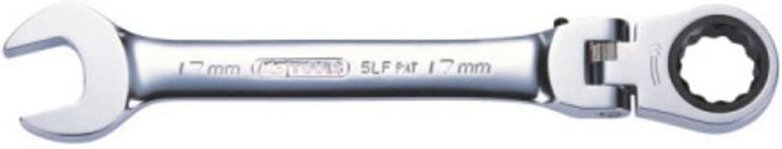 Thumbnail - Ringmaulschlüssel mit Ratsche und neigbarem Kopf mit GEARplus-Verriegelung, 12 mm KS TOOLS