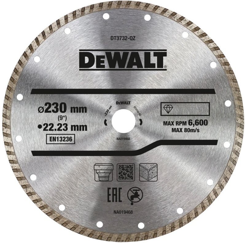DeWalt Diamanttrennscheibe Eco1 Turbo 230 mm