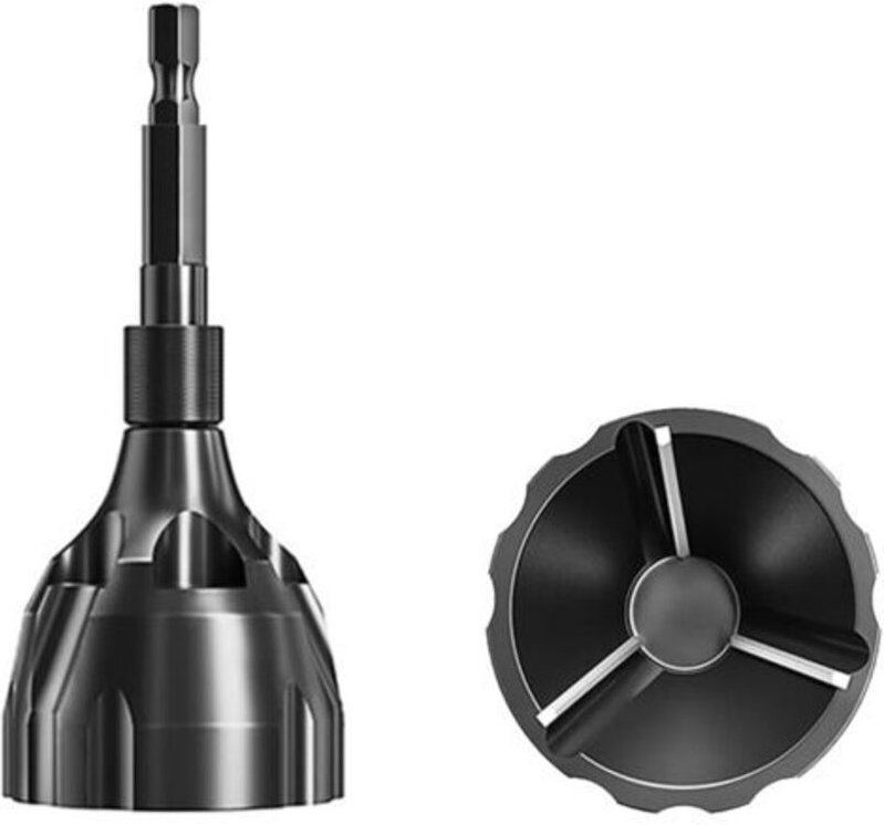 2 Stück Entgratwerkzeug für Außenfasen von 3 bis 19 mm mit Wolframstahlklingen, Fasenentgratbohrer für Kupfer/Kunststoff...