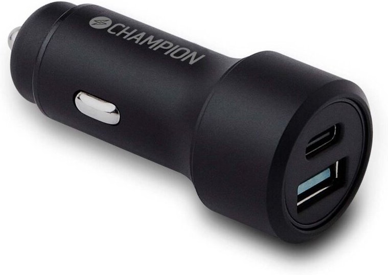 Autoladegerät 43 W 2-Port QC/PD Schwarz