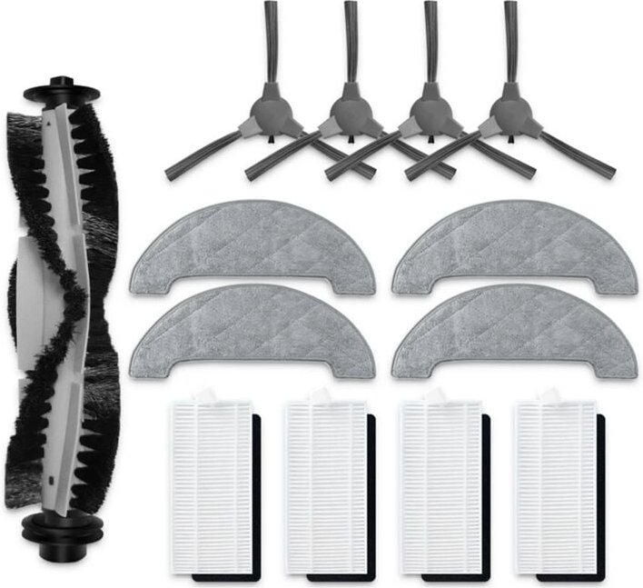 Für Roboter Vakuum Wichtigsten Seite Pinsel HEPA-Filter Mopp Zubehör