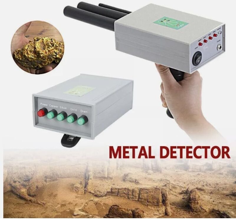 Metalldetektor Doppel-Doppelsonde Positionsscanning-Technologie Erwachsener professioneller Metalldetektor 1000M Artefak...