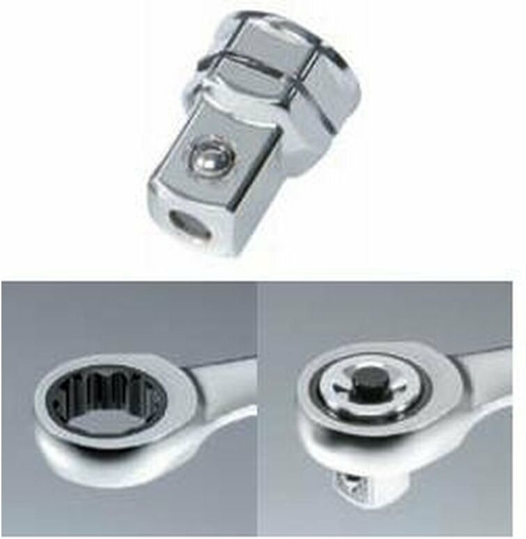 Adapter für Knarren-Ringmaulschlüssel 3/8' - sw 13