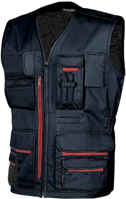 Mehrzweck-Ärmelloser Arbeitsschutzweste FUN Blau 2XL