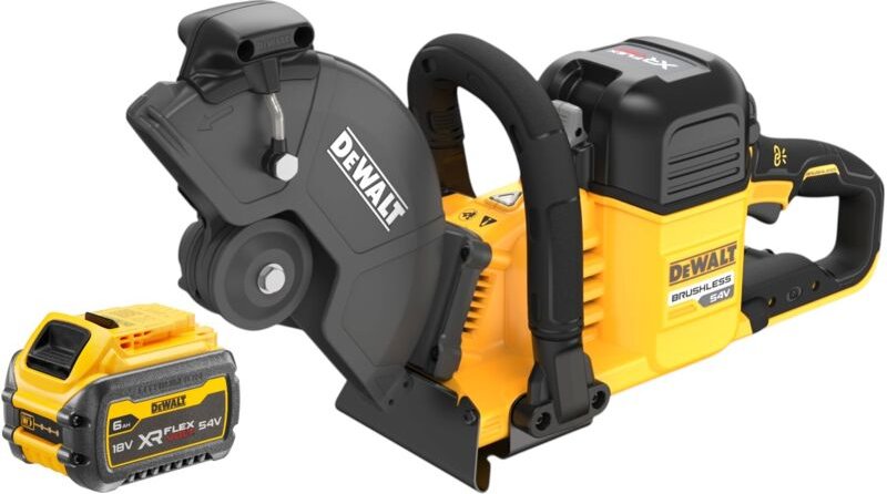 DeWalt DCS 691 N Akku Trennschleifer 54 V FlexVolt 230 mm Brushless + 1x Akku 6,0 Ah - ohne Ladegerät