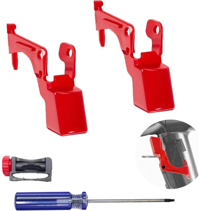 Kcvv - Ersatzschalter für Dyson V11 V10 Staubsauger, verbesserter Entriegelungsknopf für Dyson V15 V11 V10 (2 Schalter +...