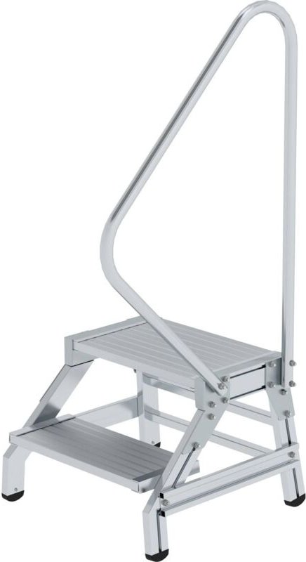 Munk - Günzburger Steigtechnik Montagetritt mit Handlauf 2 Stufen - 050178