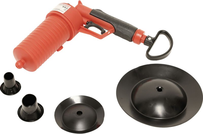 Industrial Pressluft Rohrreiniger inkl. 4 Gummiadapter - 1500000006 - Rothenberger