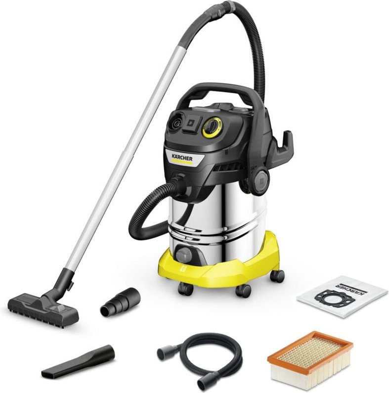 Karcher AG KWD 6 P S V-30/8/22/T 30 l Trommel-Vakuum Trocken 1300 W Beutellos