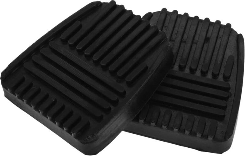 2-teiliges Set aus rutschfesten Gummi-Bremspedalabdeckungen und Brems- und Kupplungspedalmatten, passend für Toyota RAV4...