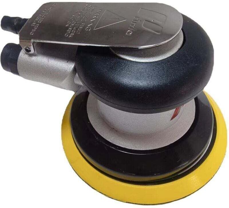 Professioneller einteiliger pneumatischer Exzenterschleifer, leistungsstarker pneumatischer Mini-Polierer mit Doppelfunk...