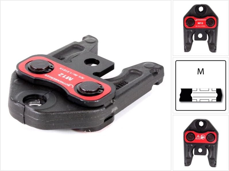 Pressbacke Standard M12-M35, Größe: M12 - Rothenberger