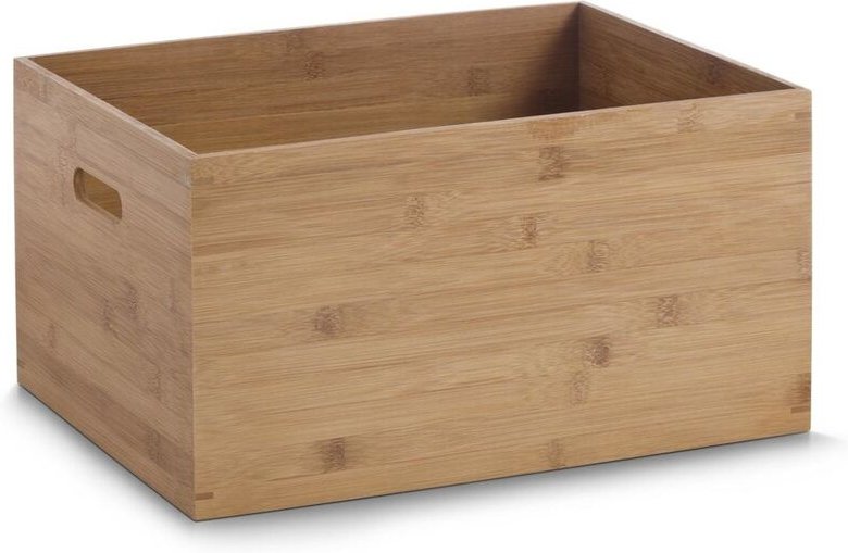 Multifunktionsbehälter für Kleinteile, Bambus, Aufbewahrungsorganizer Zeller