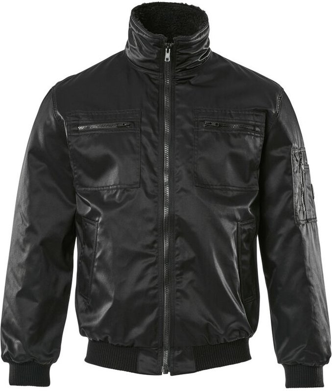 Mascot Pilotenjacke Alaska mit Kunstplezfutter Schwarz S