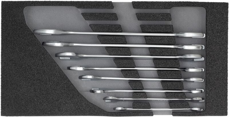 R22150001 Doppelmaulschlüssel-Satz 2/6 CT-Modul 8-teilig