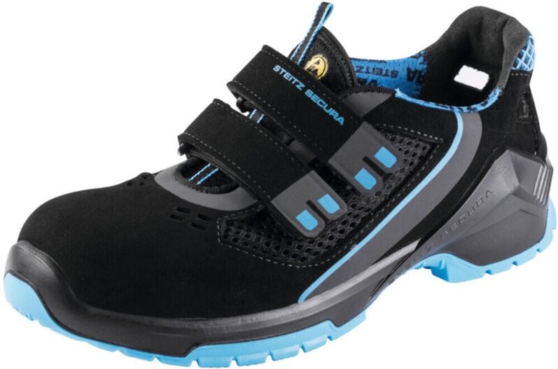 STEITZ SECURA Sandale schwarz/blau VD PRO 1000 SF ESD, S1P XB, EU-Schuhgröße: 43