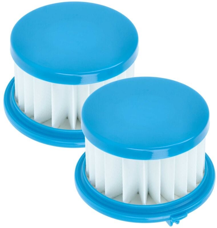 vhbw 2x Staubsaugerfilter Ersatz für Ryobi A32f02 für Staubsauger - HEPA-Filter Blau Weiß