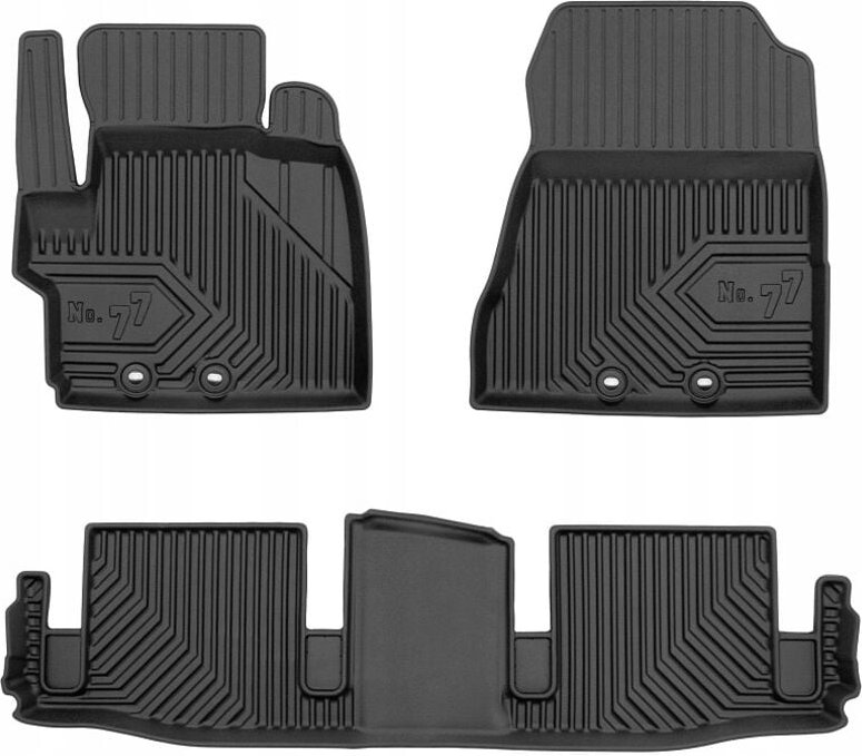 Gummimatten Toyota Iq 2008-2016 Kofferraum 77