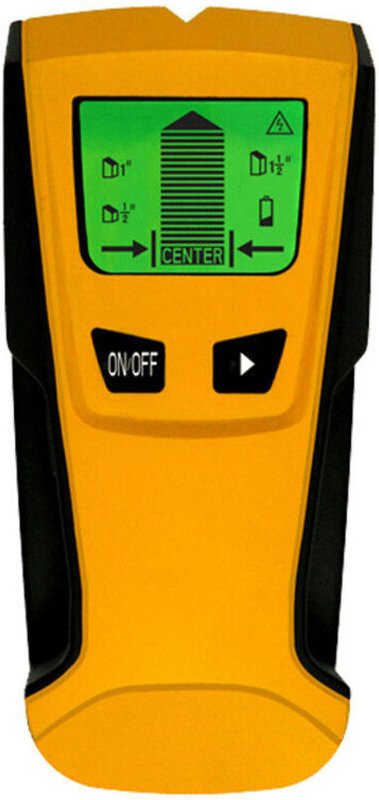 3-in-1-Wanddetektor, elektronischer Balkensucher, erkennt Metall, elektrische Leitungen, Feuchtigkeit und Holzständer in...