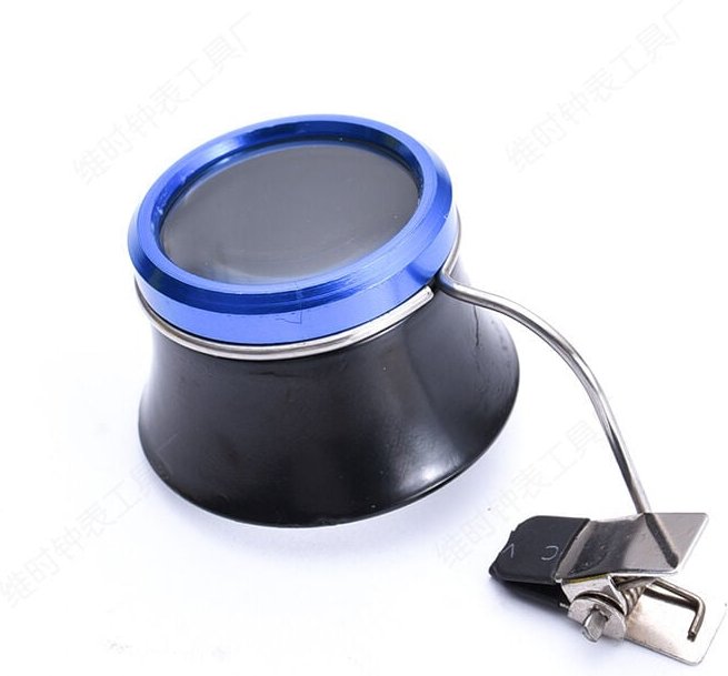 Fitags - Tragbare Aufsteckbrille, Lupe, Uhrmacher, Schmuck, Uhrreparaturwerkzeug, Schmuckuhrreparatur (10-fach)