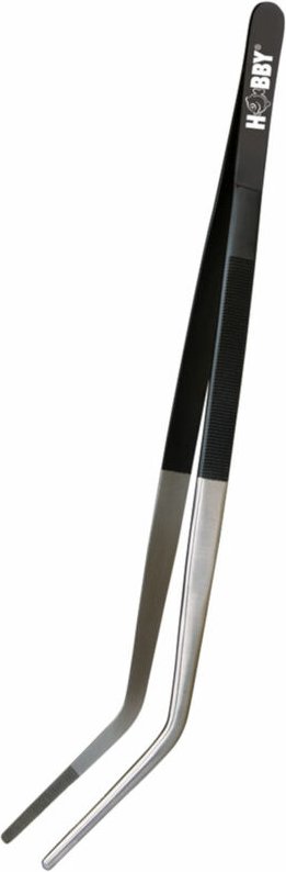 Pinzette, gebogen, 20 cm - Hobby