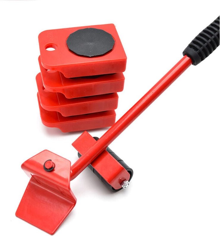 Schwerlast-Möbelheber mit 4 Rädern zum einfachen Bewegen schwerer Möbelstücke