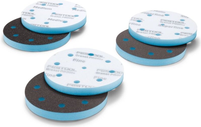 Festool Schleifmittel Granat PROfile D125 GR PRO/10-Set