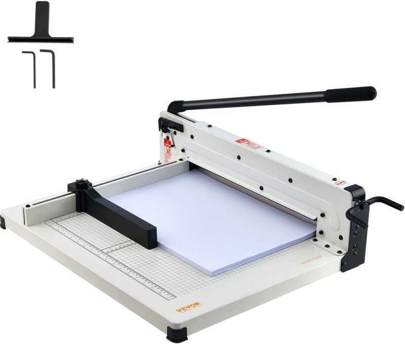 Papierschneider manuelle Schneidemaschine (bis A3 Papier, 400 Blatt Kapazität), Papierschneidemaschine Hebelschneider, G...