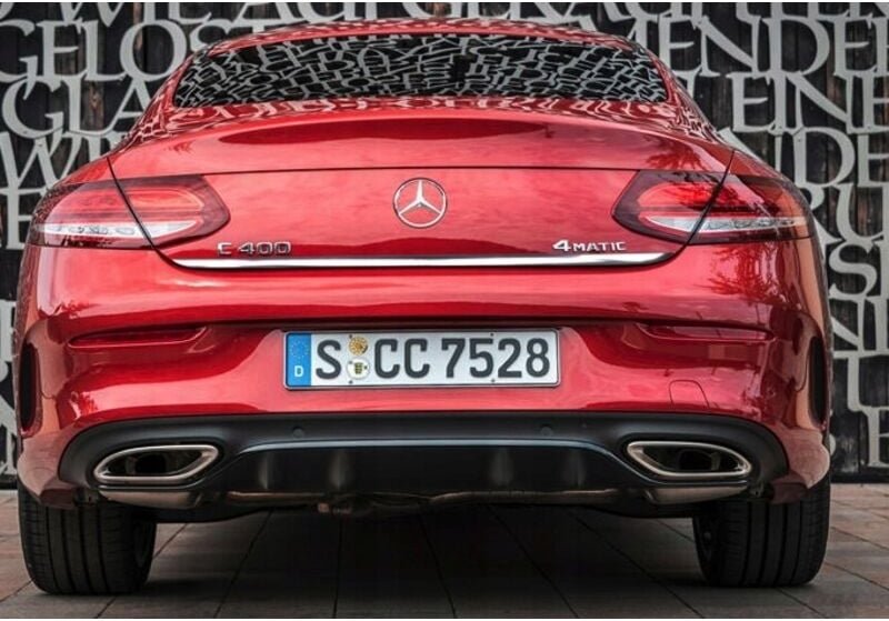 Mercedes C-Klasse C206 Coupe 21+ Chromzierdeckel