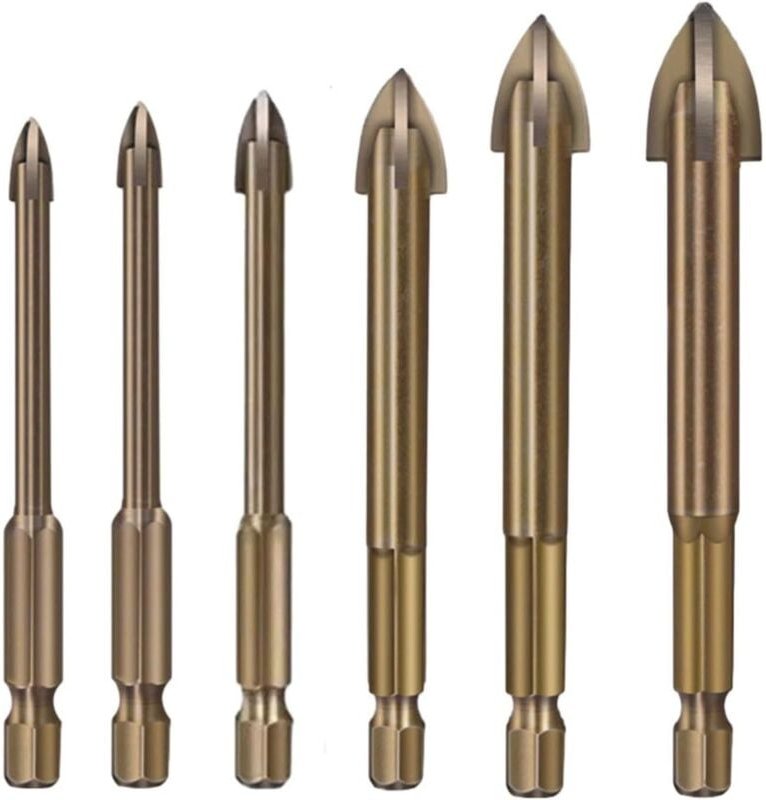 Rnemitery - Effizientes Universal-Bohrwerkzeug, Bohrer-Set, verdicktes Zubehör mit hoher Härte, Hartmetall-Bohrer-Set, m...