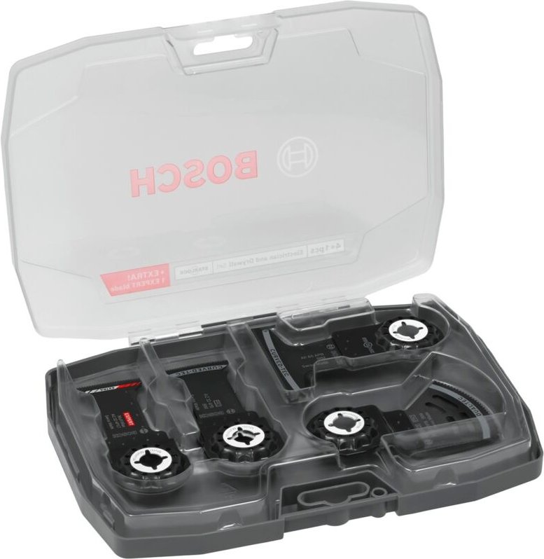 Bosch Elektriker- und Trockenbau-Set, Multitool-Sägeblätter, 5-tlg.