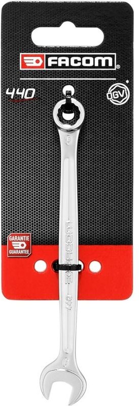 9-mm-Maul- und Ringmaulschlüssel Facom