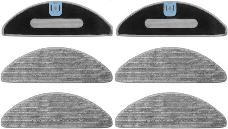 6 Stück Ersatz-Mopp-Pads für Combo I5, I5+, J5, J5+ Roboter
