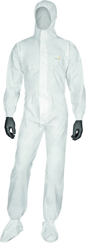Einweg-Overall mit Haube Typ 5&6 Weiß - Delta Plus