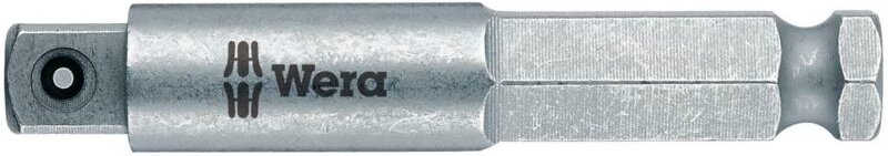 870/7 Werkzeugschaft Universalhalter 1/2' vierkant Länge 75 mm, Sonderstahl - Wera