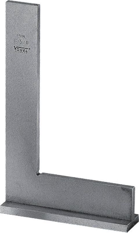 Vogel Germany Werkstattwinkel 200 x 130 mm rostfreier Stahl mit Anschlag 310164