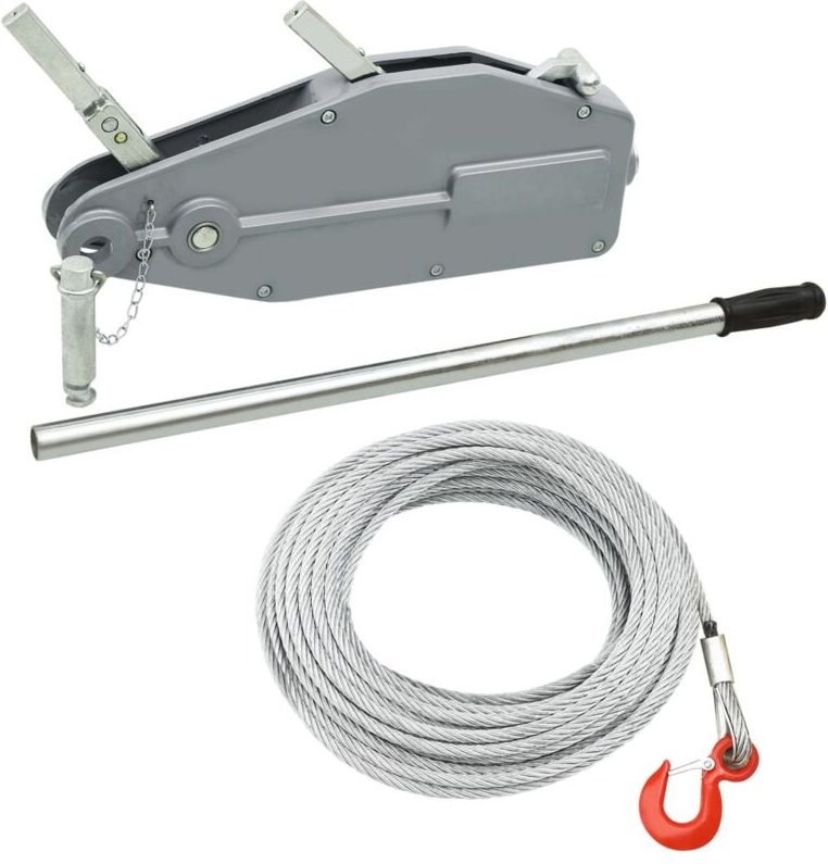 Seilzug 800 kg - Vidaxl