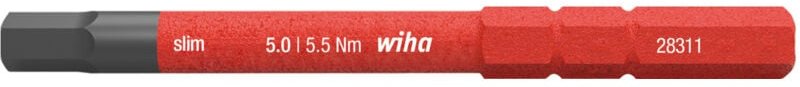 Bit slimBit electric Sechskant 5,0 mm x 75 mm (37226) - Wiha