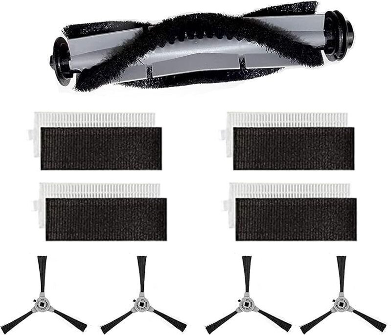 FOREHILL Ersatzteilset für Venga VG Rvc 3000 Staubsauger – Hauptbürste – HEPA-Filter – Seitenbürste