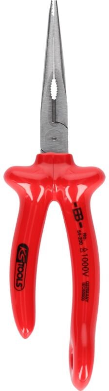 Ks Tools 1000V Flachrundzange mit Sicherungsöse für Sicherheitsleine