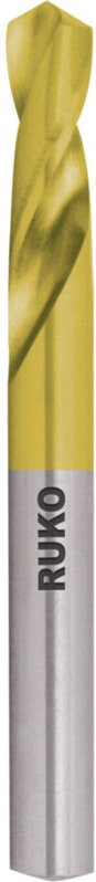 RUKO Spiralbohrer DIN 1897 Typ N HSS-G TiN Ø 7,2 x 74 x 34 mm 10 Stk