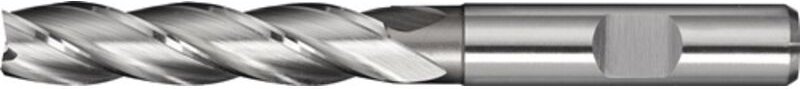 Schaftfräser DIN 844 Typ N Nenn-Ø 10 mm Einsatzlänge 53 mm HSS-Co8 DIN 1835 B Schneidenanzahl 4 lang