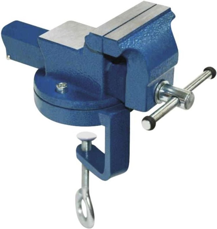 Feinmechaniker-Schraubstock 360ºdrehbar Backenbreite 75 mm