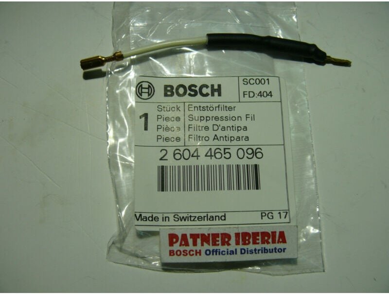 Original Ersatzteil Bosch 2604465096 Unterdrückungsfilter