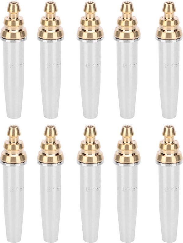 Pneumatische Werkzeuge, 10-teilige Hülsenschneiddüse aus Edelstahl GK3-2 für die Maschinenbauindustrie, zur Einstellung ...