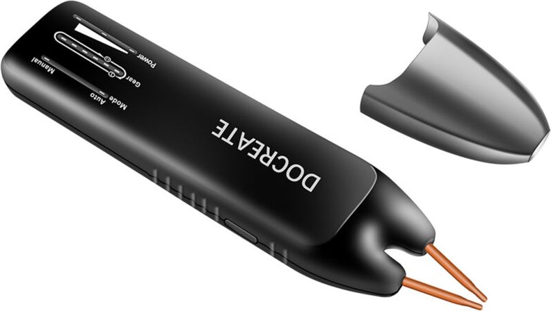 Decdeal Batteriespot-Schweißer mit 11 einstellbaren automatischen und manuellen Modi abnehmbarer Schweißnadeln intellige...