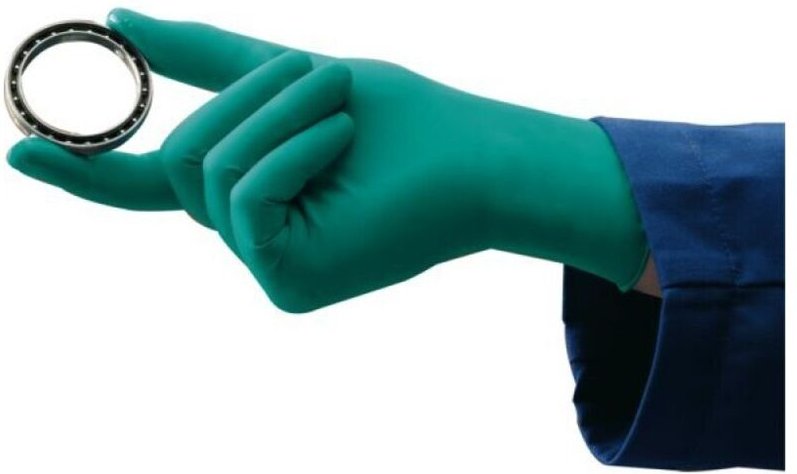 Gant Touch N Tuff Nitril Pulver Us Unique Grün B 100 T 8 1/2-9 L 14932-9