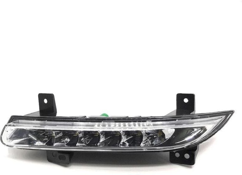 Tlily - Auto Vorne Rechts led drl Nebelscheinwerfer für Fluence 2014 + Autofahrlicht Tagfahrlicht StoßFäNgerlampe