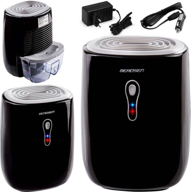 Luftentfeuchter - Feuchtigkeitsabsorber mit Berdsen BR-70B Kfz-Netzteil