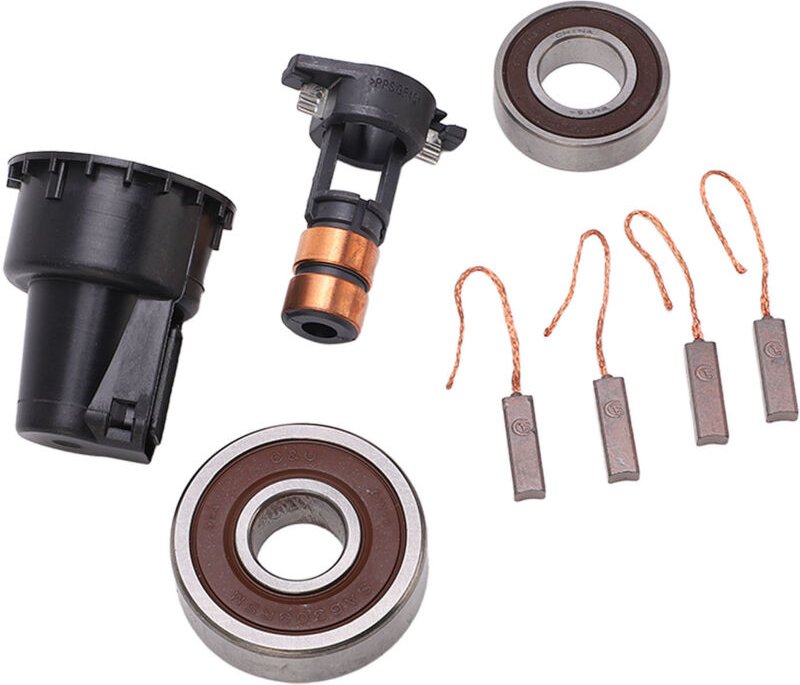 Cryfokt Lichtmaschinen-Reparatursatz, starke Kompatibilität 230090 für 0124515010, Ersatz für Generator-Schleifringbürst...